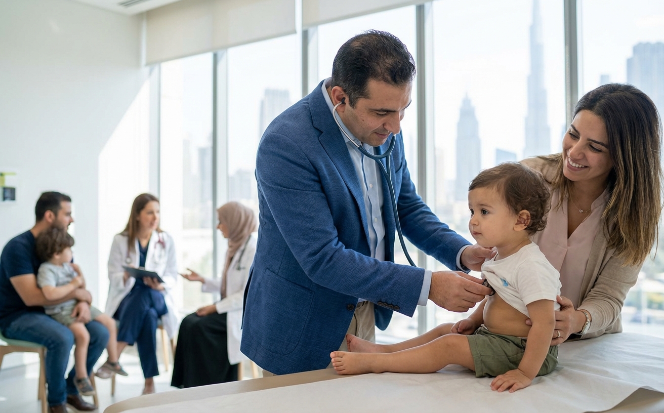 Top 7 Pediatricians in Dubai: Expert Care from AED 300